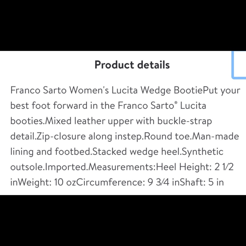 FRANCO SARTO, Lucita booties!! - Picture 3 of 16